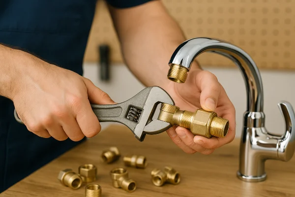 a male plumber installing a toilet from Houston Plumbing Repair in Houston, TX - Plumber a male plumber installing a toilet from Houston Plumbing Repair in Houston, TX - Plumber